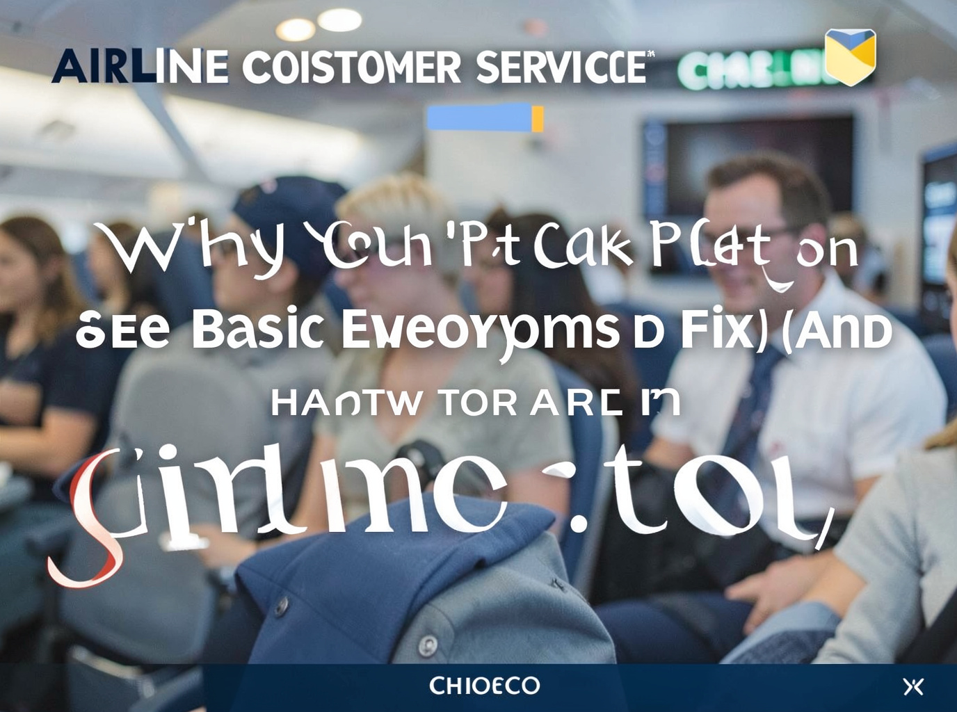 Why You Can't Pick a Seat on Basic Economy (And How to Fix It)